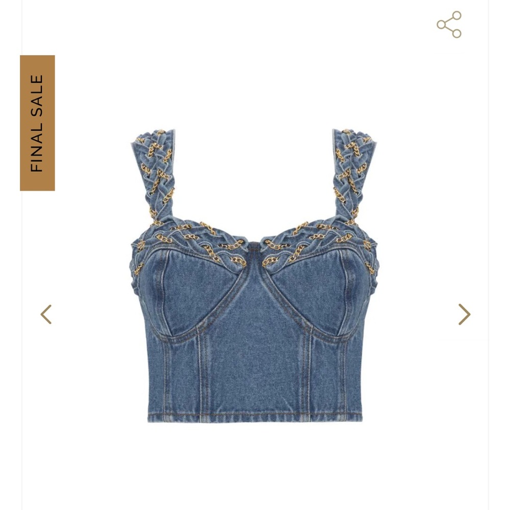 Patbo Denim Top